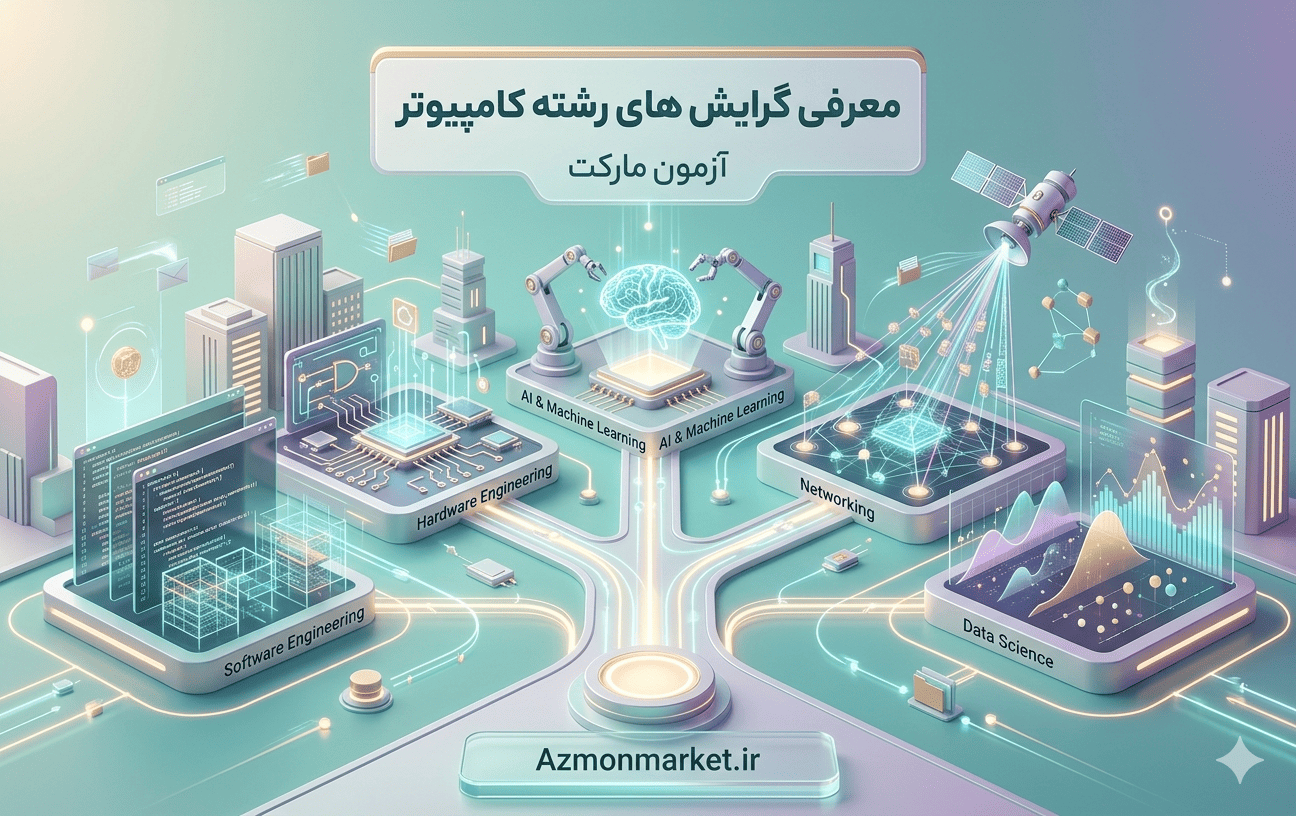 معرفی گرایش های رشته ی کامپیوتر
