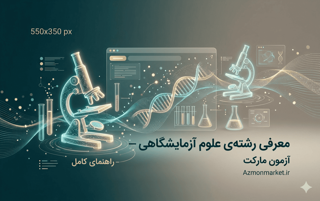 معرفی رشته ی علوم ازمایشگاهی -راهنمای کامل
